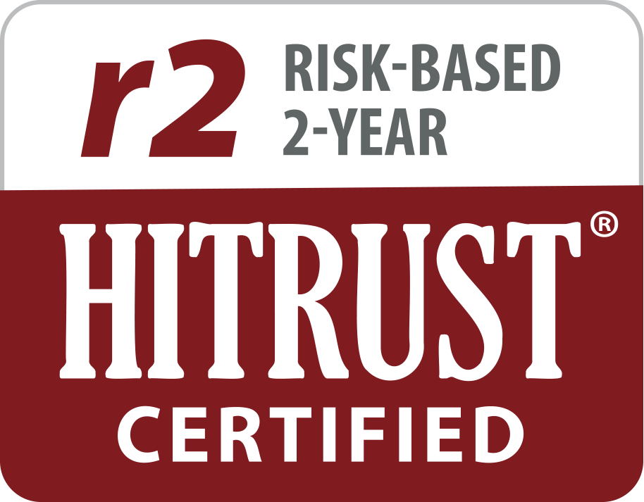 HITRUST Certified r2 Risk-Based 2-Year